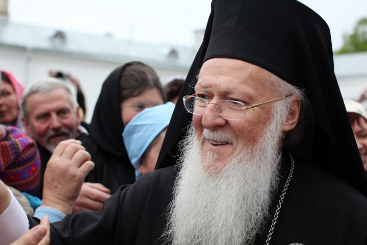 Святейший Патриарх Константинопольский Варфоломей прибыл в Спасо-Преображенский Валаамский монастырь, 2010