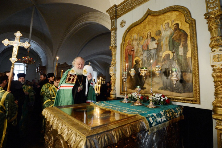 Обращение Святейшего Патриарха Кирилла к насельникам и паломникам Валаамского монастыря, 2012