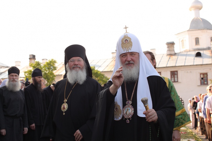 Завершился визит Святейшего Патриарха Кирилла на Валаам, 2010