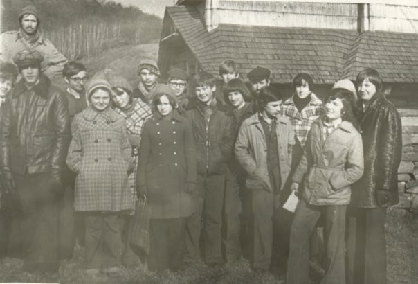 Школьная поездка в Киев. Игорь слева снизу