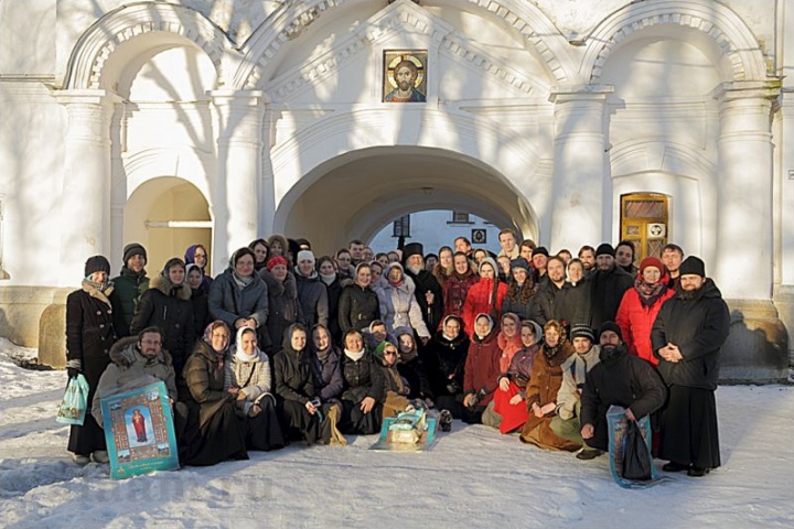 Игумен с Волонтерами