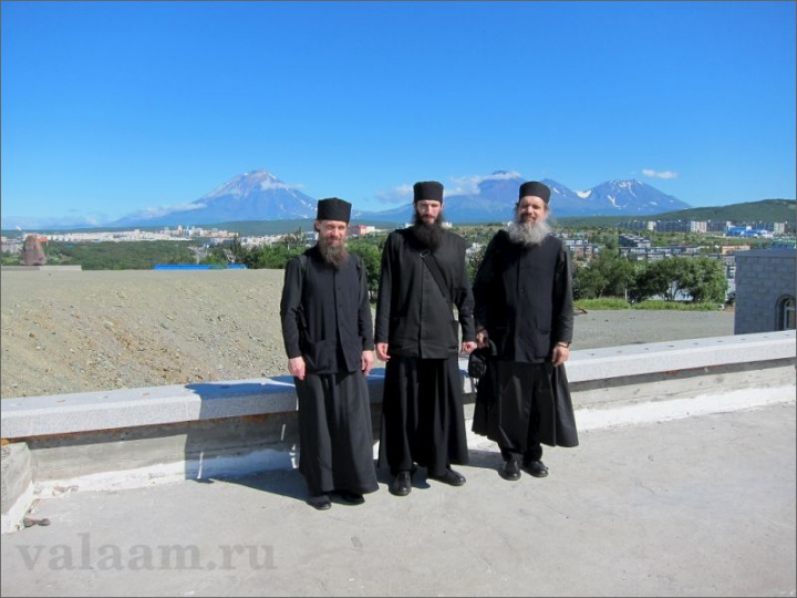 Первый день на Камчатке. На смотровой площадке Троицкого собора