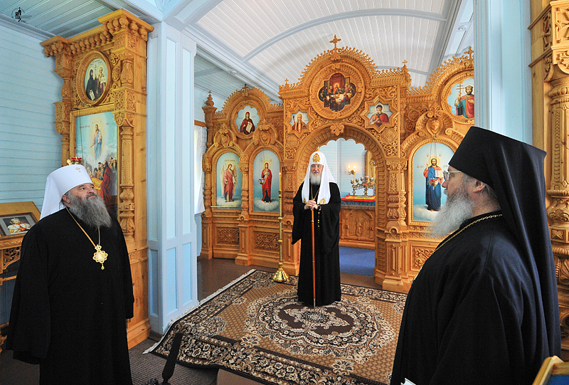 9 июля 2011 года, по совершении заупокойного богослужения на Игуменском кладбище, Святейший Патриарх Кирилл посетил Гефсиманский и Воскресенский скиты обители.