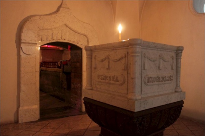 Придел Ангела, в нижнем храме