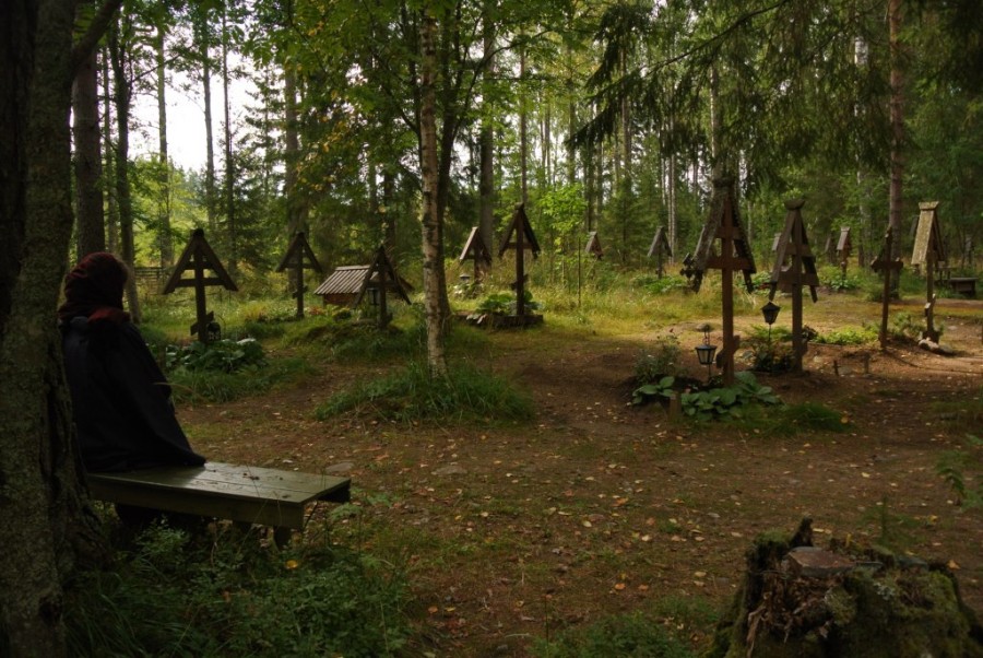 Кресты – с голубцами.