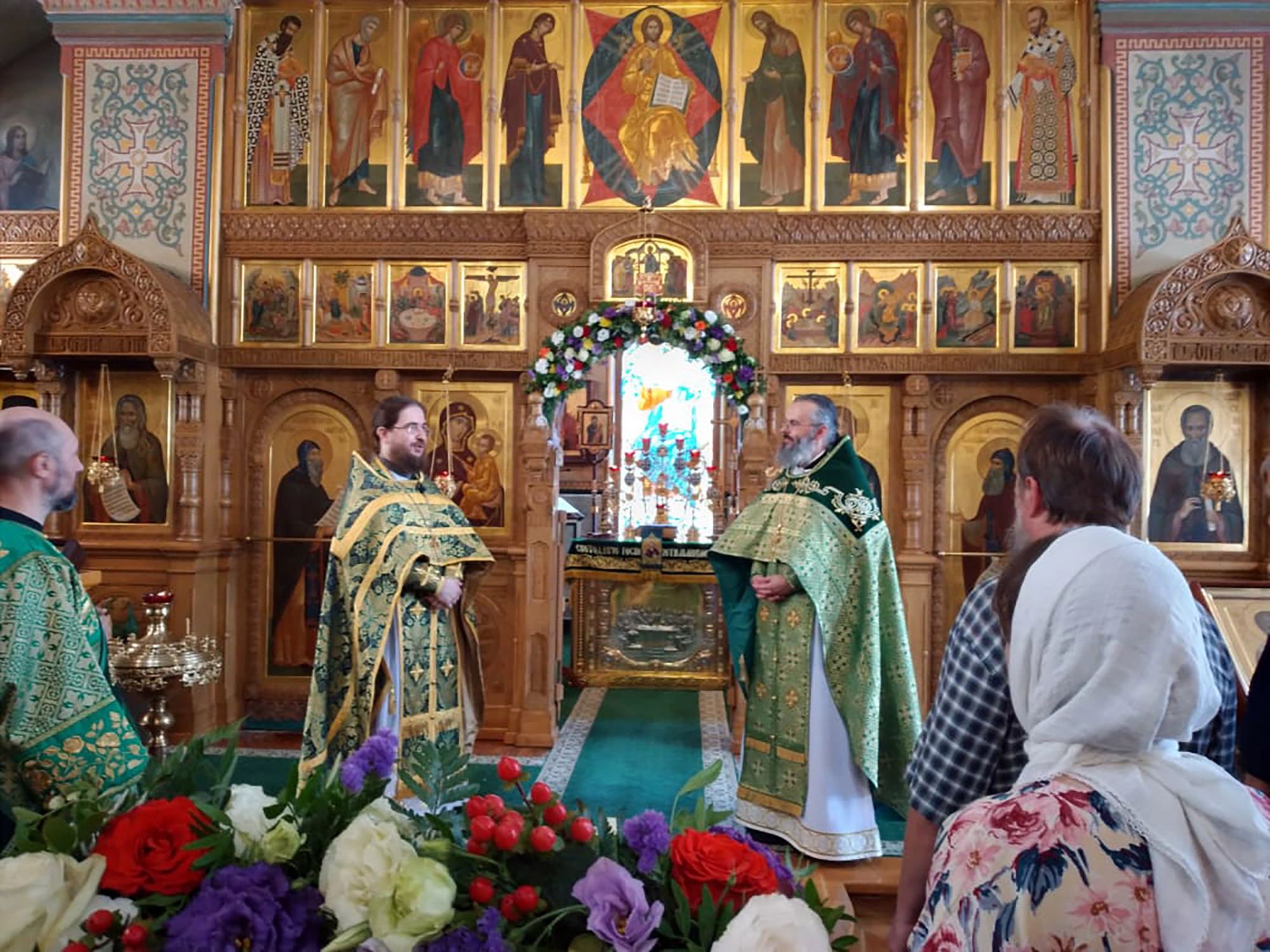 Престольный праздник на Московском подворье Валаамского монастыря