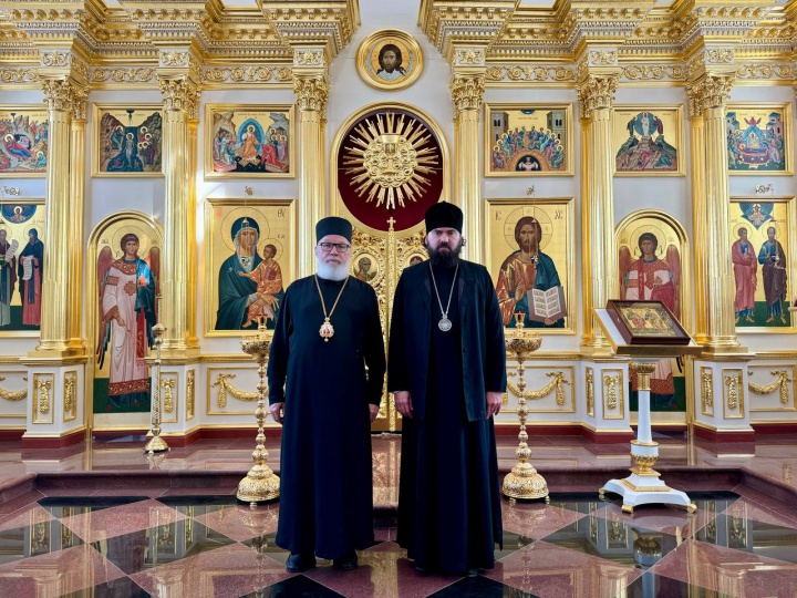 На Валаам прибыл архиепископ Пятигорский и Черкесский Феофилакт