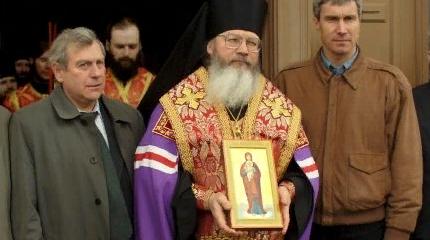 Валаам встретил "Космическую Икону"