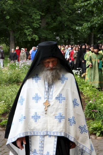 Гость монастыря с горы Афон