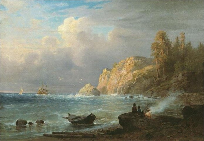 Гине А. Буря на Валааме