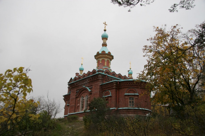 Храм Сергиевского скита (о. Путсаари)