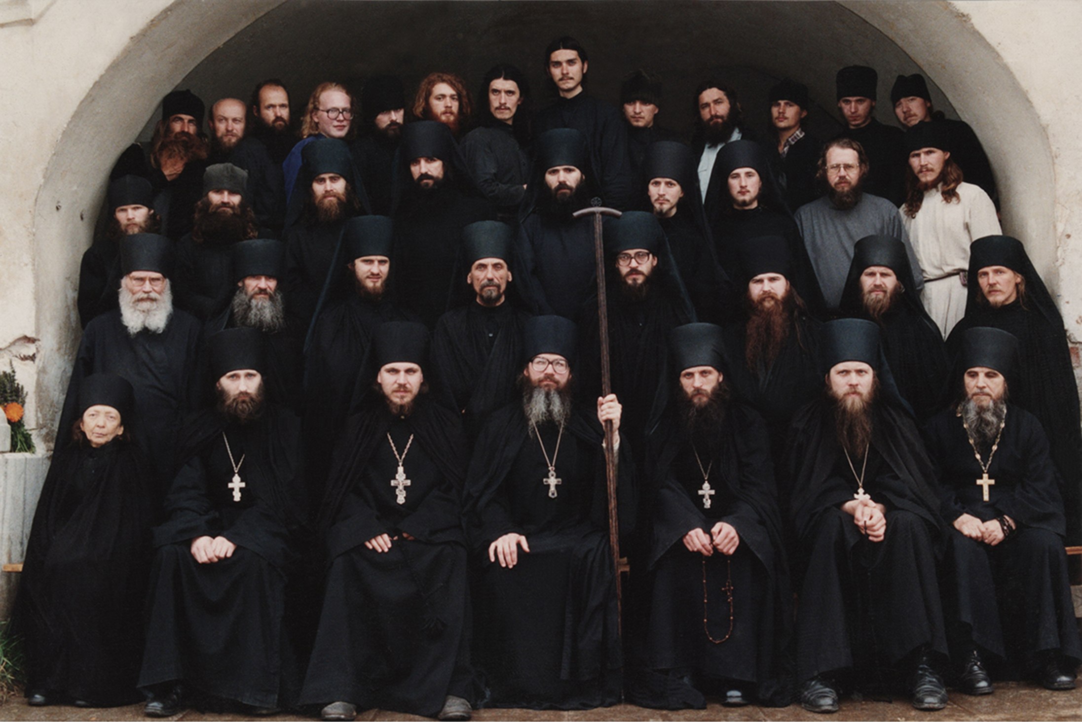 Братия Валаамского монастыря, 1994 год.