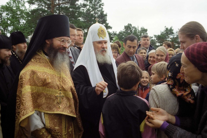 Летопись Валаама 1998 год:"Визит Приснопамятного Патриарха Алексия II на Валаам"