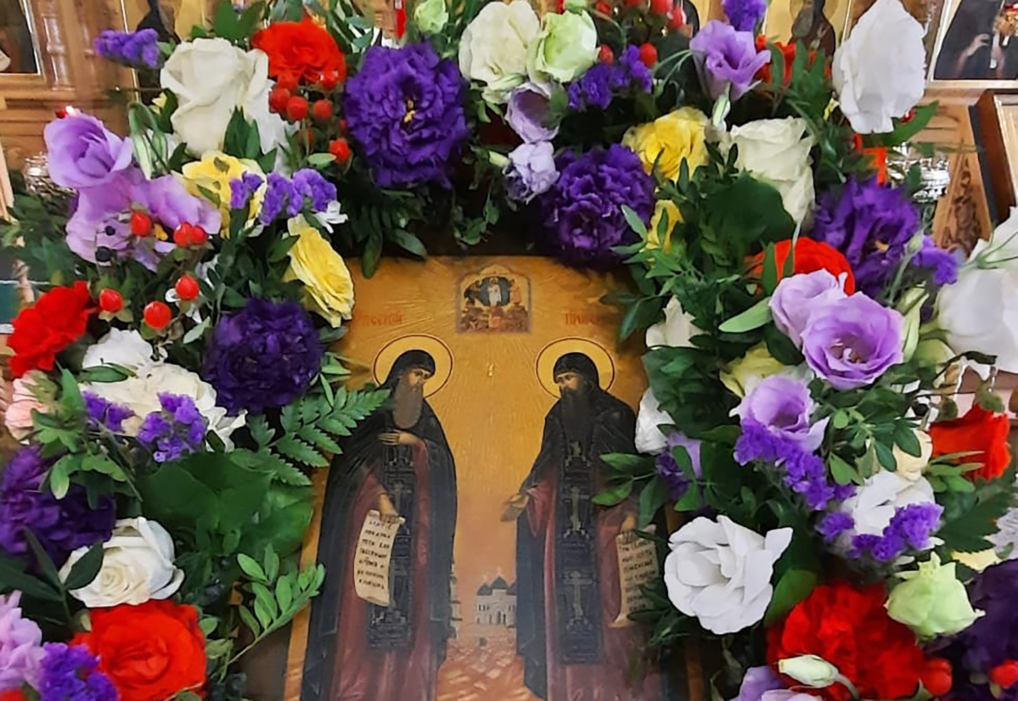 Престольный праздник на Московском подворье Валаамского монастыря