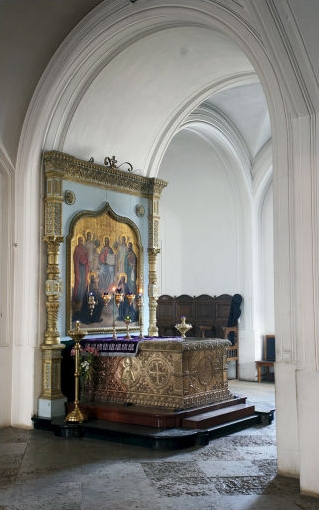Рака преподобных Сергия и Германа Валаамских чудотворцев