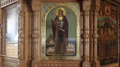 Икона преподобного Антипы Валаамского в Храме