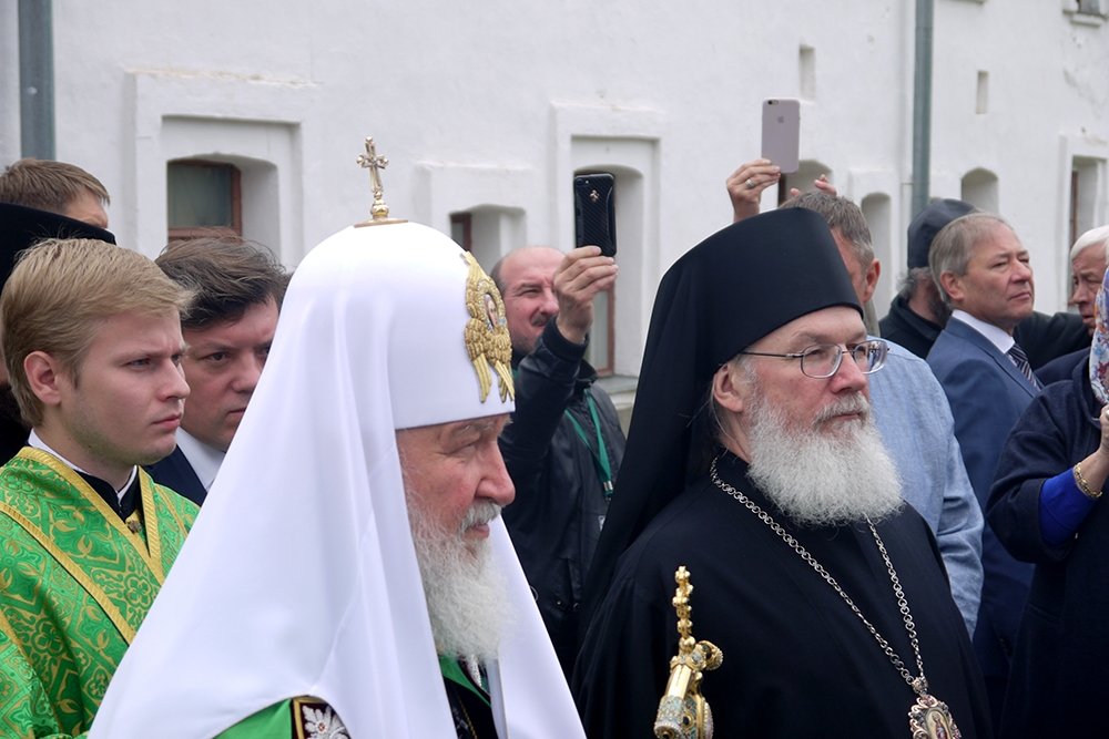 Встреча Святейшего Патриарха Кирилла в 2018 году. Фото: Андрей Васянин/ РГ