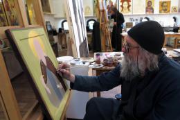 Трудами братии: "Валаамский иконописец Алипий: икона не "штамп", она неповторима"