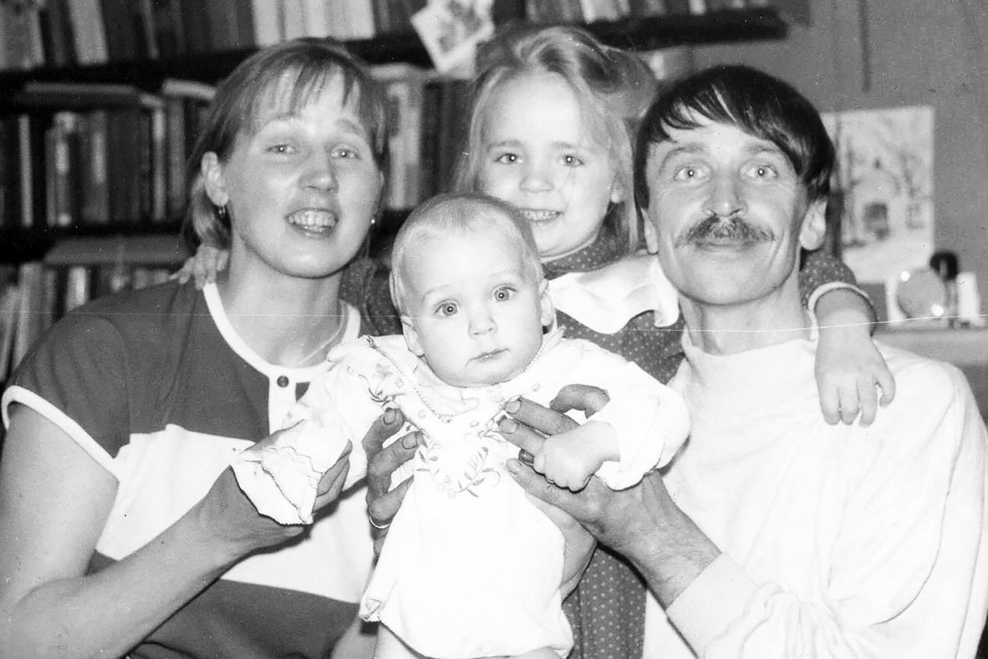 Семья Груздевых, начало 1990-х