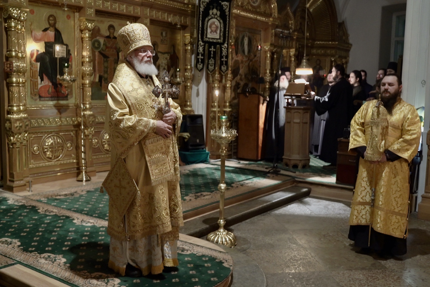 Поздравление Игумена Валаамского монастыря епископа Панкратия с Новолетием