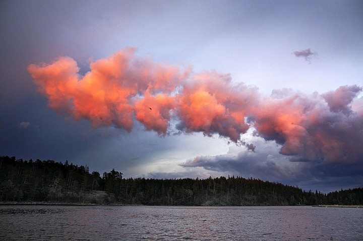 Последний луч (уникальное явление - не фотошоп)