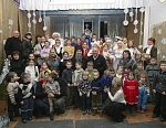 Рождественский вечер в Валаамском доме культуры. Фото Павла Козионова, 7 января 2008 года