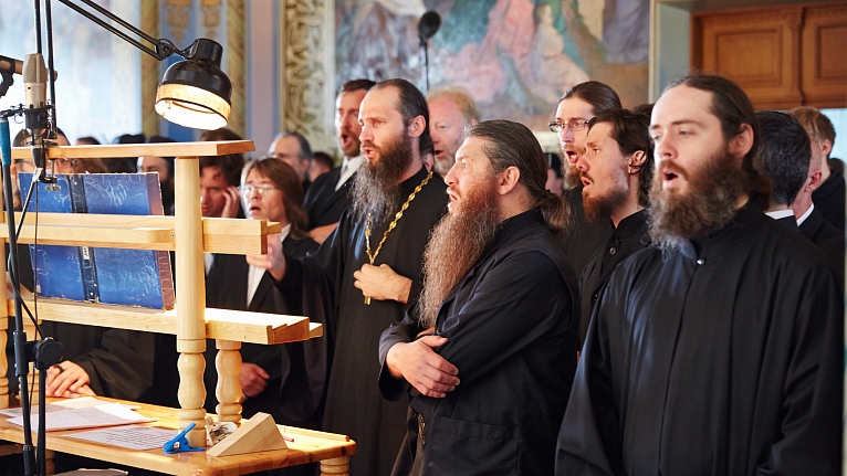 Закончена работа над нотным сборником Валаамского обихода: "Возвращаем сторицей"