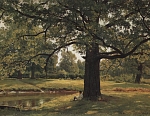 Иван Шишкин. Дубы в Старом Петергофе. 1891