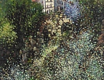Нижний сад монастыря 53x73 см. Холст. Масло. 1997 г.