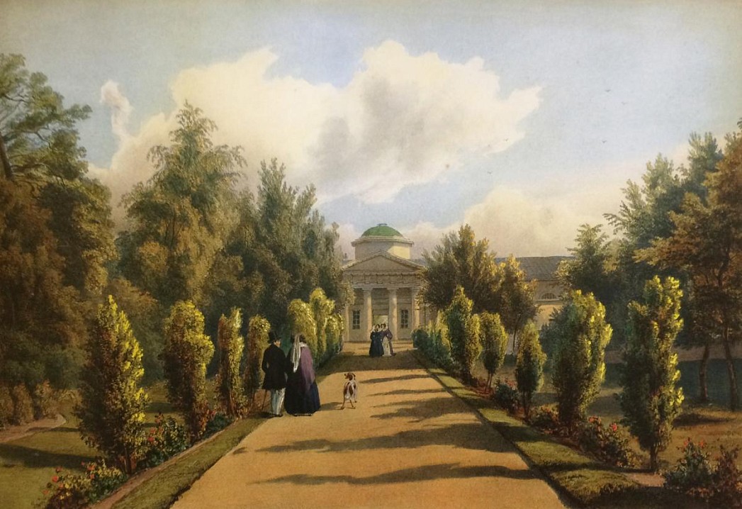 Померанцевая оранжерея в Кузьминках