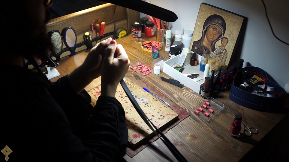 Русские четки - Лестовка (Изготовление)