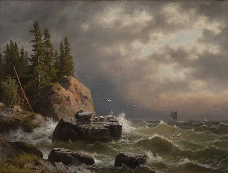 Александр Гине - Остров Валаам (1858-1861)