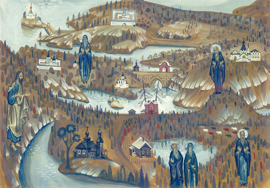 Остров. Рисунок Аммона Гареева
