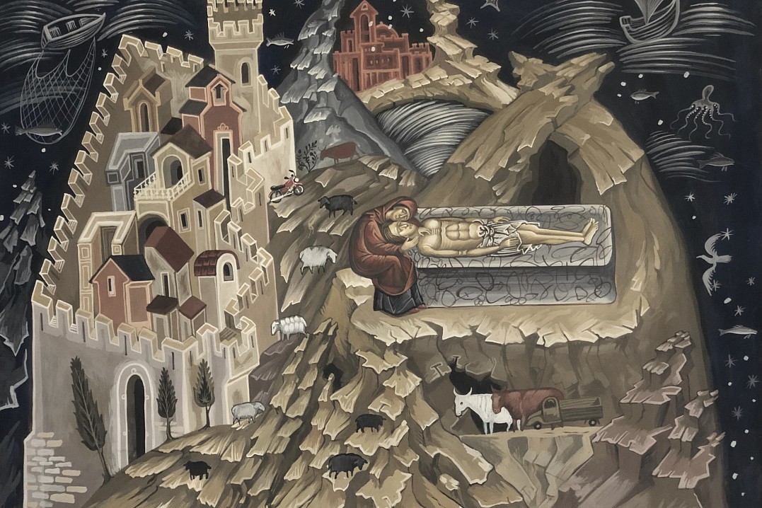 Пассакалия. Рисунок Аммона Гареева