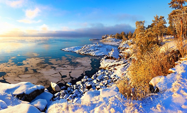 Скалистый берег