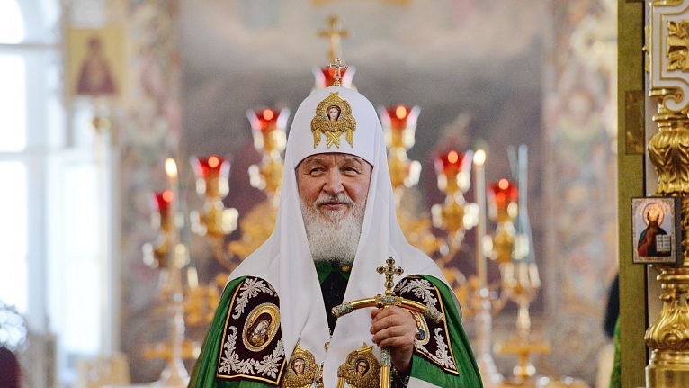 Проповедь Святейшего Патриарха Кирилла в день памяти святых Сергия и Германа Валаамских после Литургии в Валаамском монастыре. 2018 год