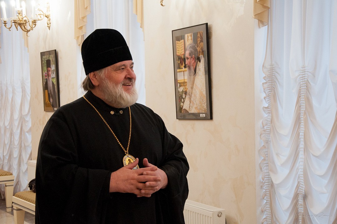 Владыка Назарий, наместник Александро-Невской лавры.