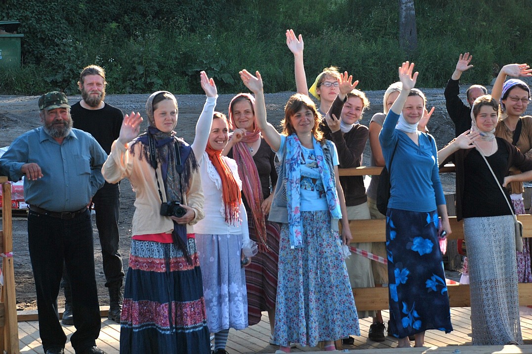 Волонтёрские проводы, июнь 2011 года