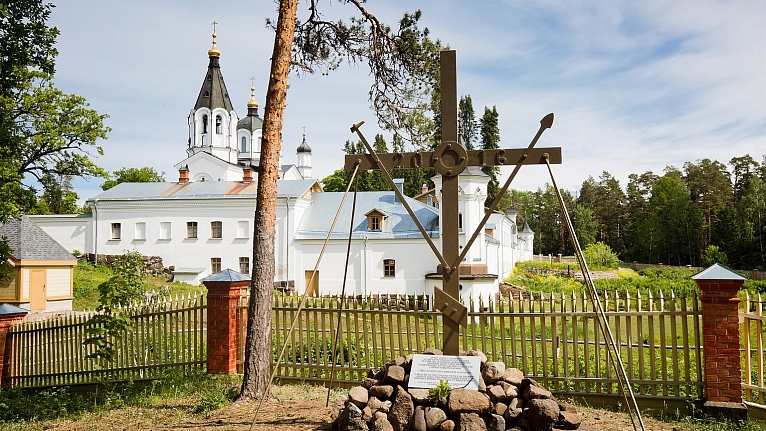 Символ Афона появился на Валааме