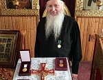 Отец Варфоломей удостоился иметь все награды Валаамской обители