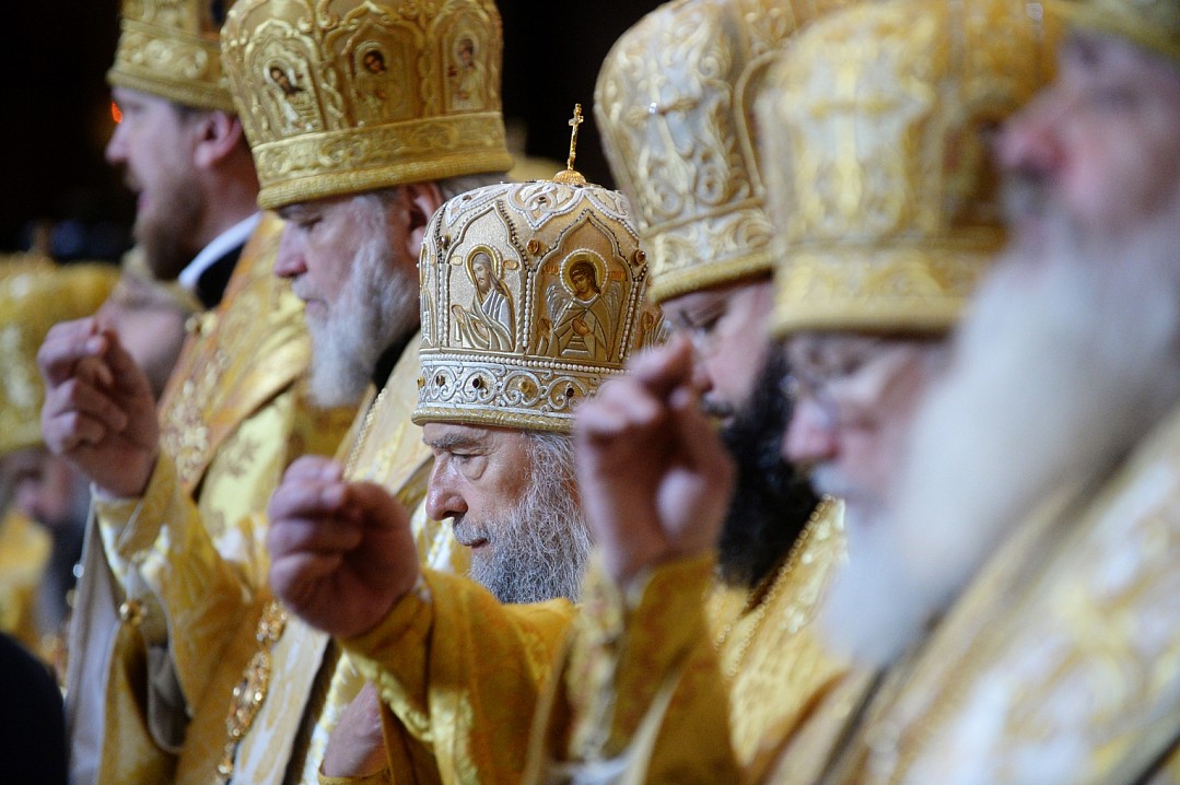 В день памяти святых равноапостольных Мефодия и Кирилла, учителей Словенских, примите сердечные поздравления с днем Вашего тезоименитства и молитвенные пожелания помощи Божией в Вашем дальнейшем Первосвятительском служении во благо Церкви и Отечества с ус