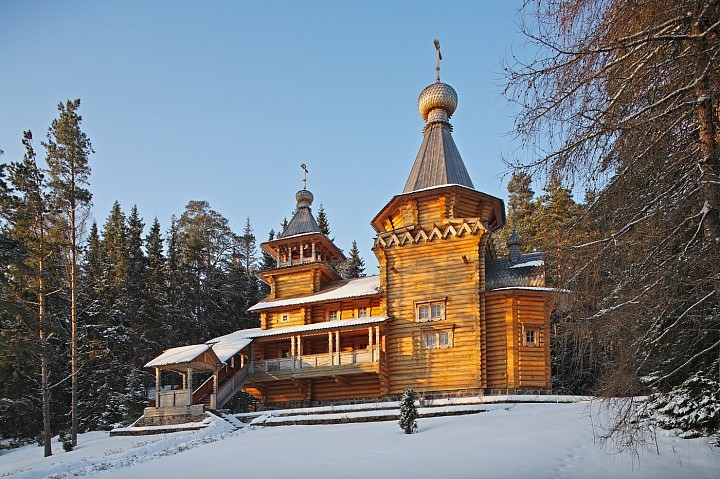 Храм Ильинского скита