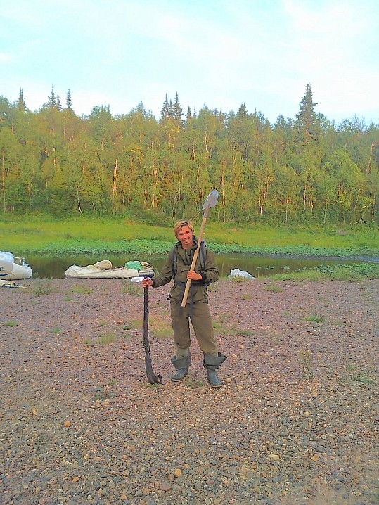 В экспедиции, 2008 год