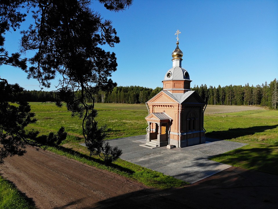 Часовня прп. Германа Аляскинского на Германовом поле (Валаам)