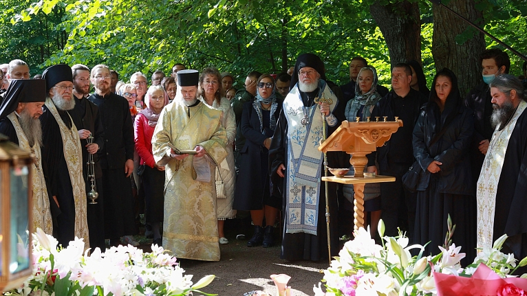 40-ой день со дня преставления архимандрита Мефодия