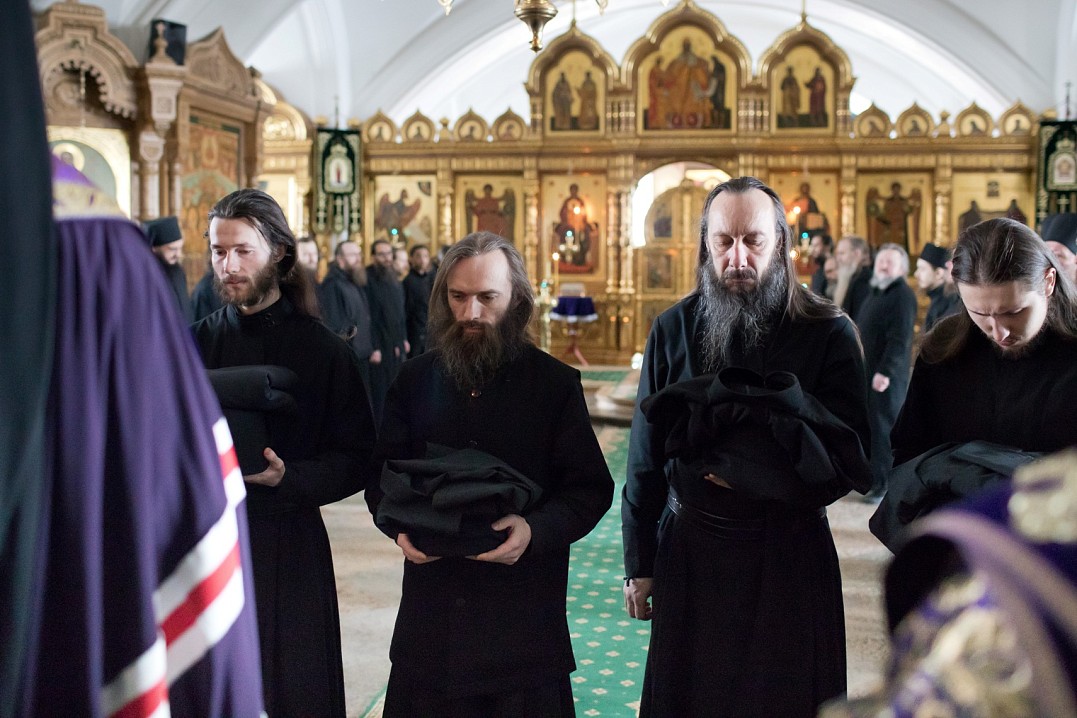 Иноческий постриг 2018 года
