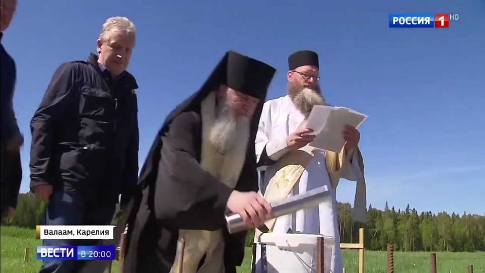 Новая часовня  Валаамского монастыря