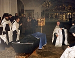 Прощание, март 2004 год