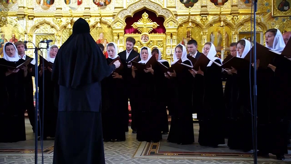 Ирмосы 6-го гласа  - Праздничный хор Свято-Елисаветинского монастыря (о. Валаам)