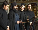 Регентует отец Герман (Рябцев)